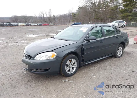 2014 Chevrolet Impala Limited Ls из США, поврежденный, VIN 2G1WA5E3XE1177912